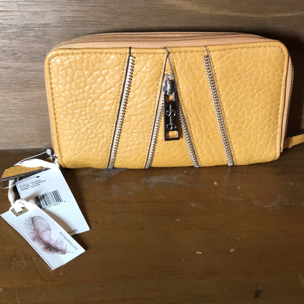 Double zip around wallet